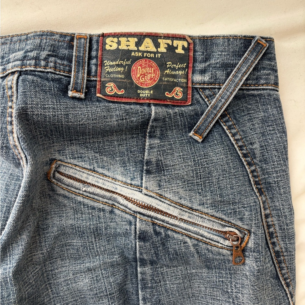 Women's Blue Straight Leg Jeans